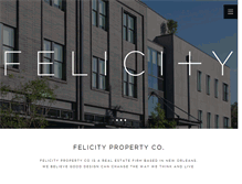 Tablet Screenshot of felicitypropertyco.com